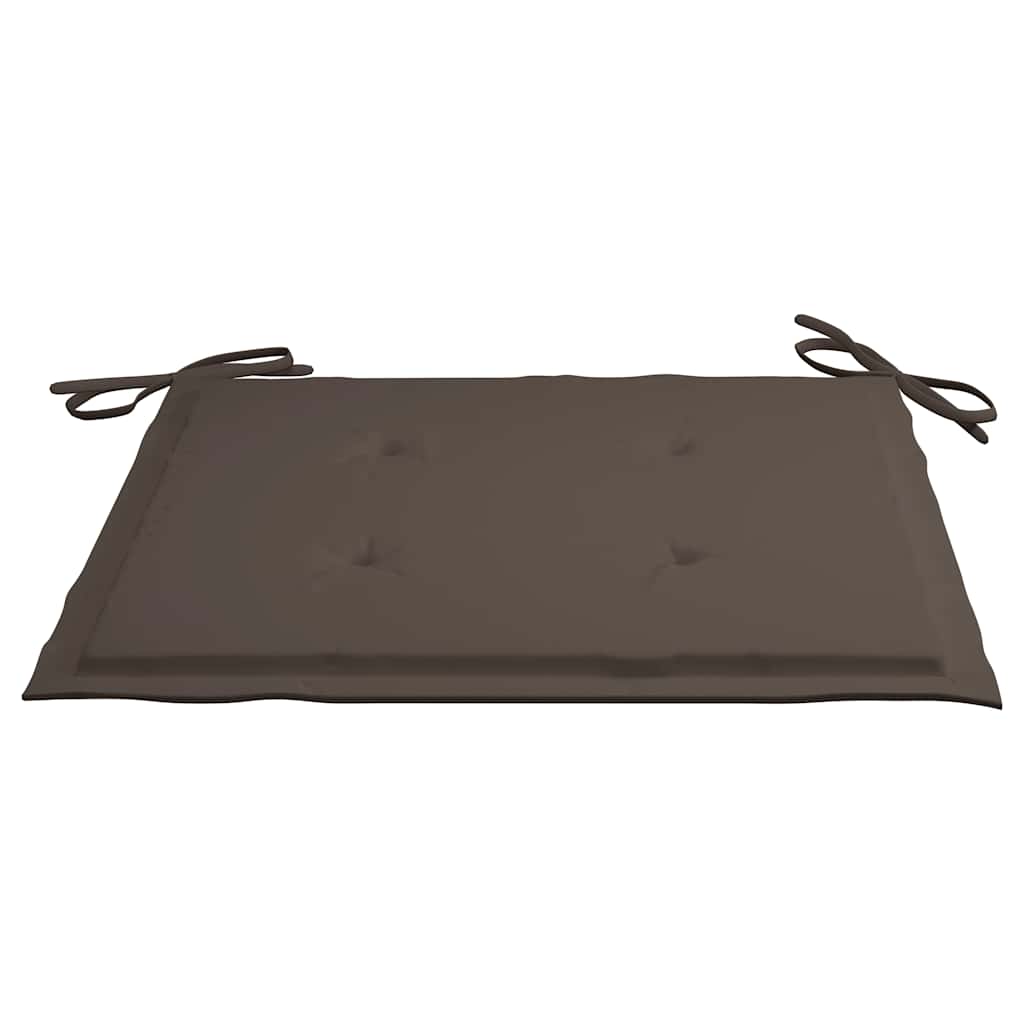 Klappbare Gartenstühle 2 Stk. mit Kissen Bambus