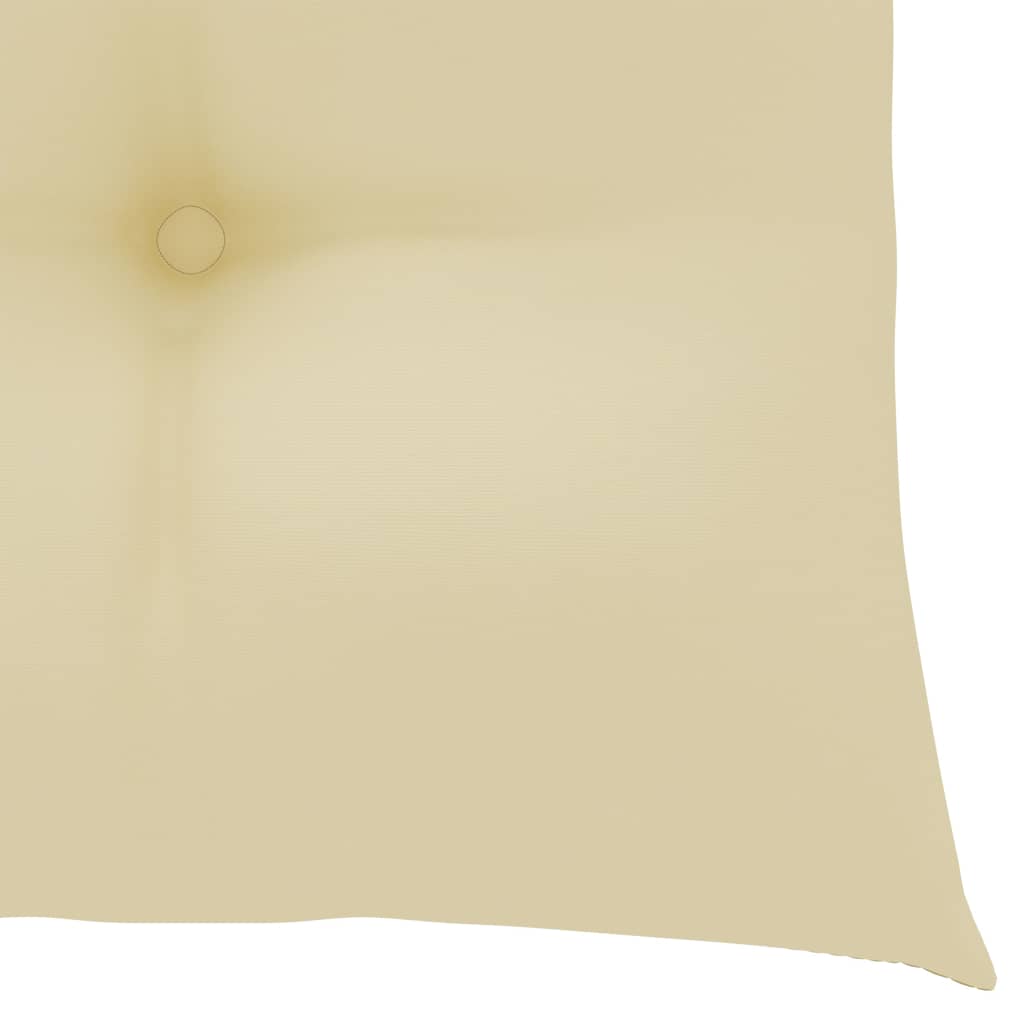 Klappstühle, 2 Stück, mit Kissen, Bambus