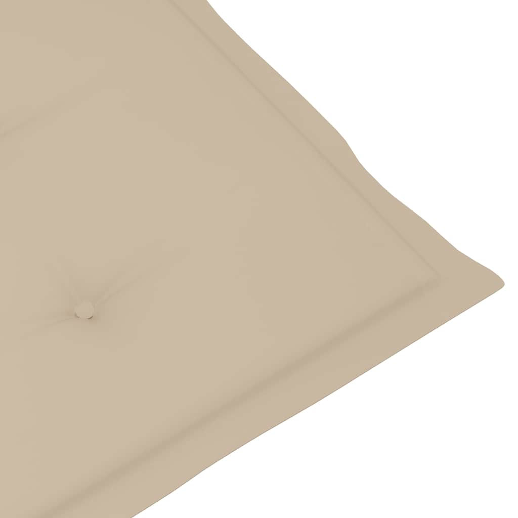 Klappstühle 3 Stk. mit Auflagen Massivholz Akazie