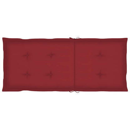 Klappstühle 3 Stk. mit Auflagen Massivholz Akazie