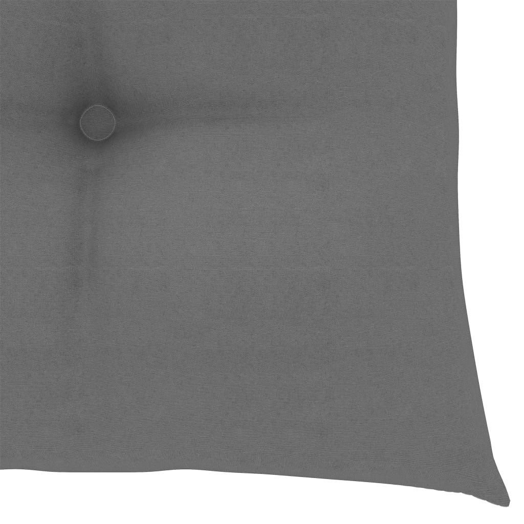 Klappstühle, 2 Stück, mit Kissen, aus massivem Akazienholz