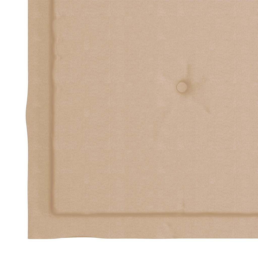 Klappstühle, 4 Stück, mit Kissen, aus massivem Akazienholz