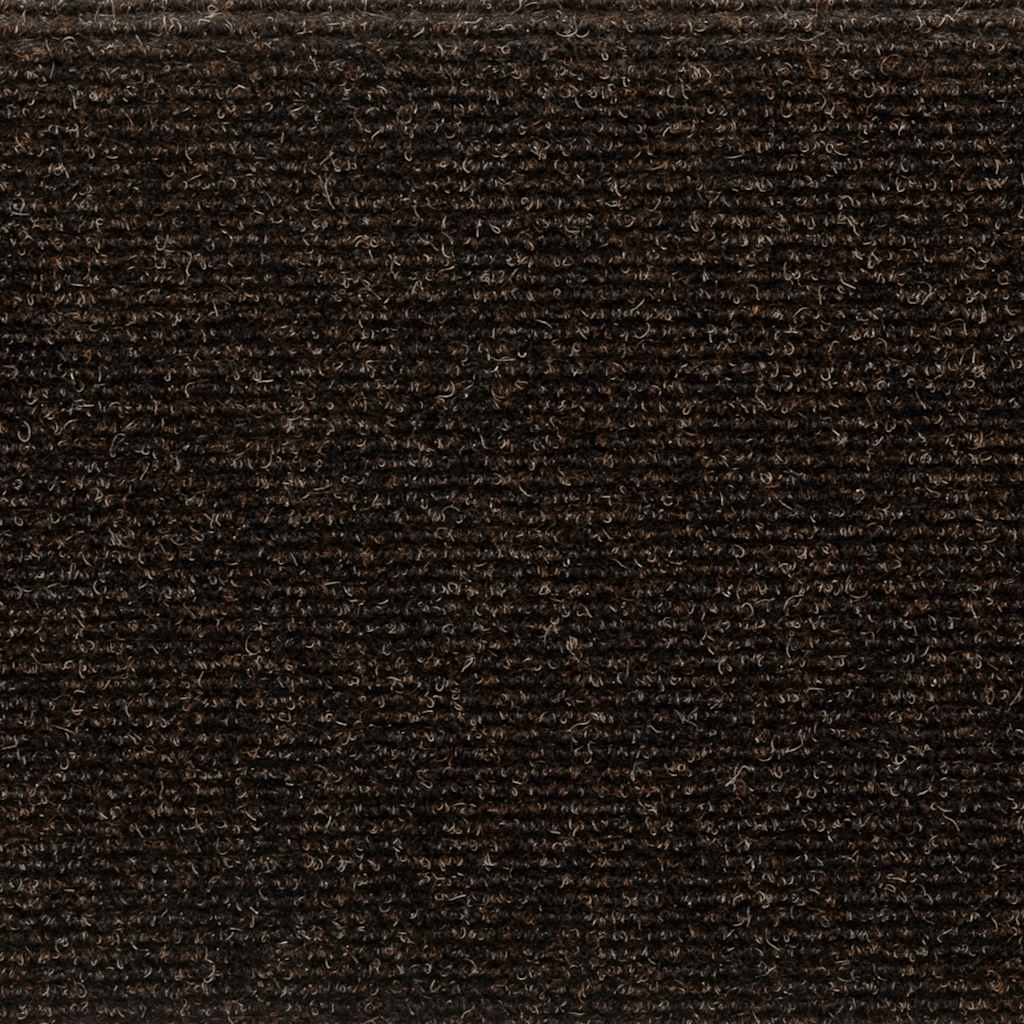 Stufenmatten Selbstklebend 15 Stk. 65x21x4 cm Dunkelbraun