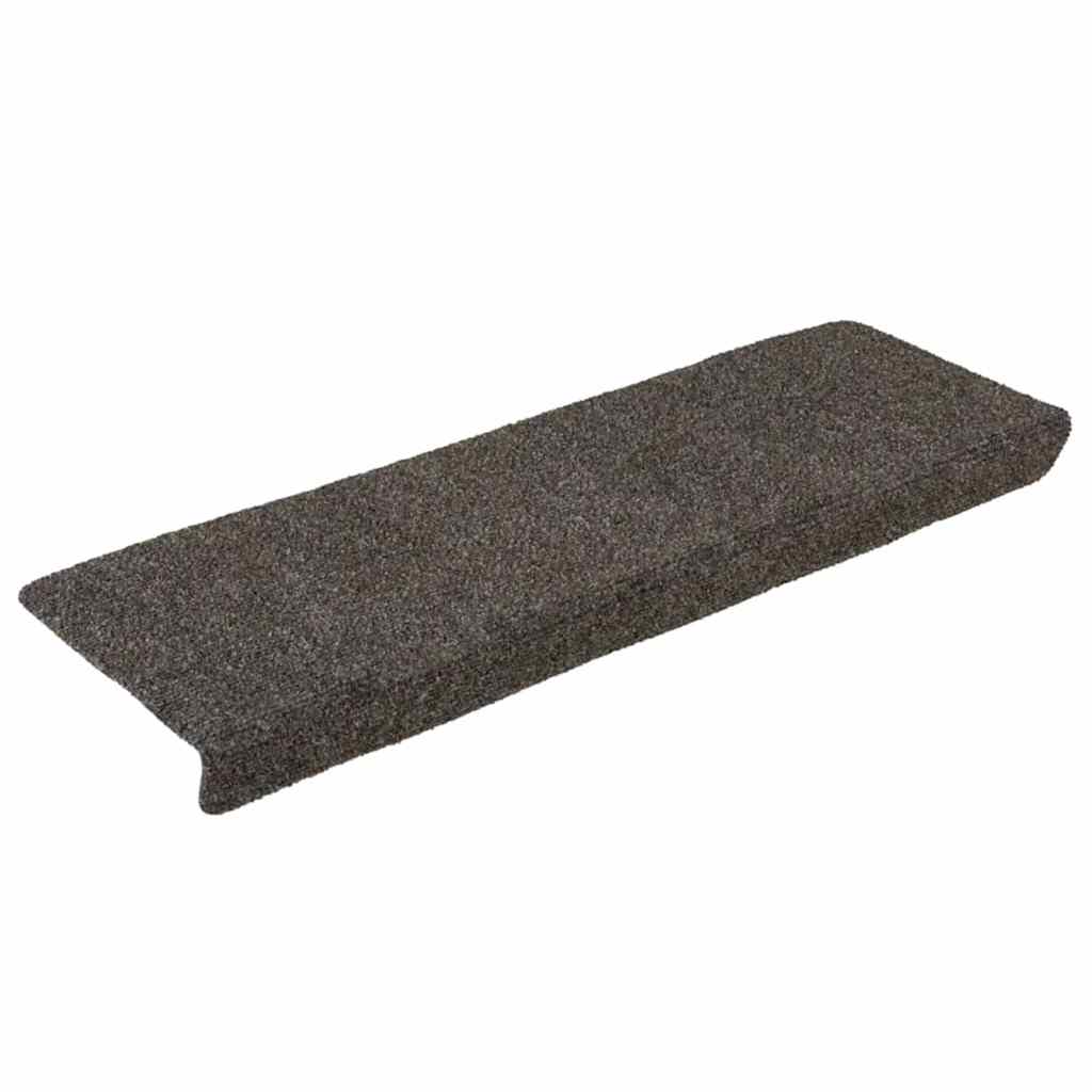 Stufenmatten Selbstklebend 15 Stk. 65x21x4 cm Anthrazit