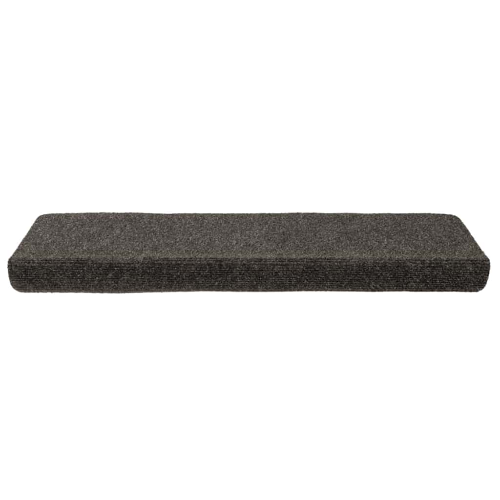 Stufenmatten Selbstklebend 15 Stk. 65x21x4 cm Anthrazit