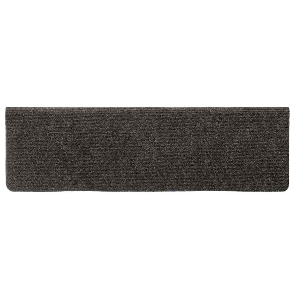 Stufenmatten Selbstklebend 15 Stk. 65x21x4 cm Anthrazit