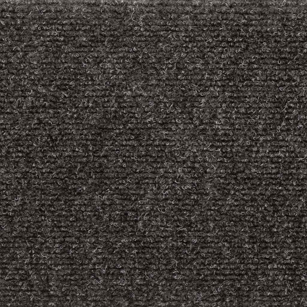 Stufenmatten Selbstklebend 15 Stk. 65x21x4 cm Anthrazit