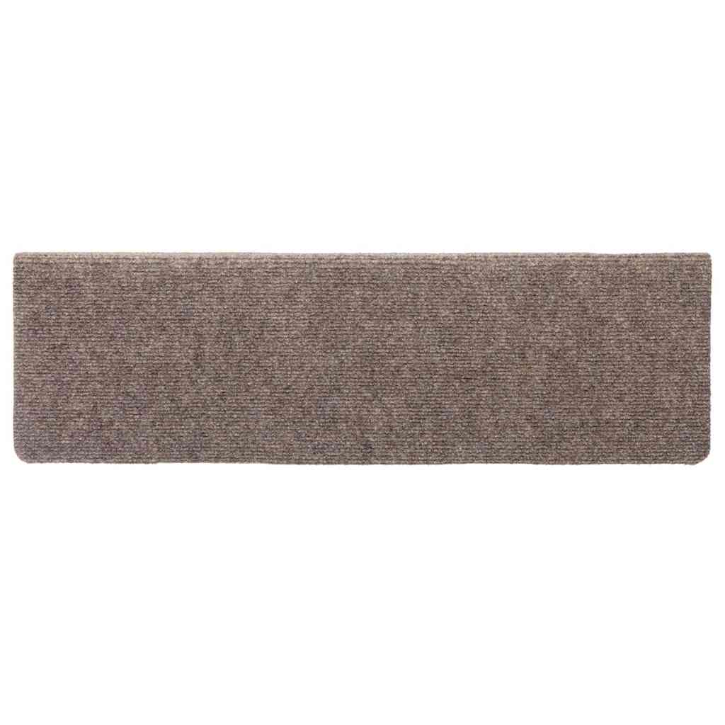 Stufenmatten Selbstklebend 15 Stk. 65x21x4 cm Beige