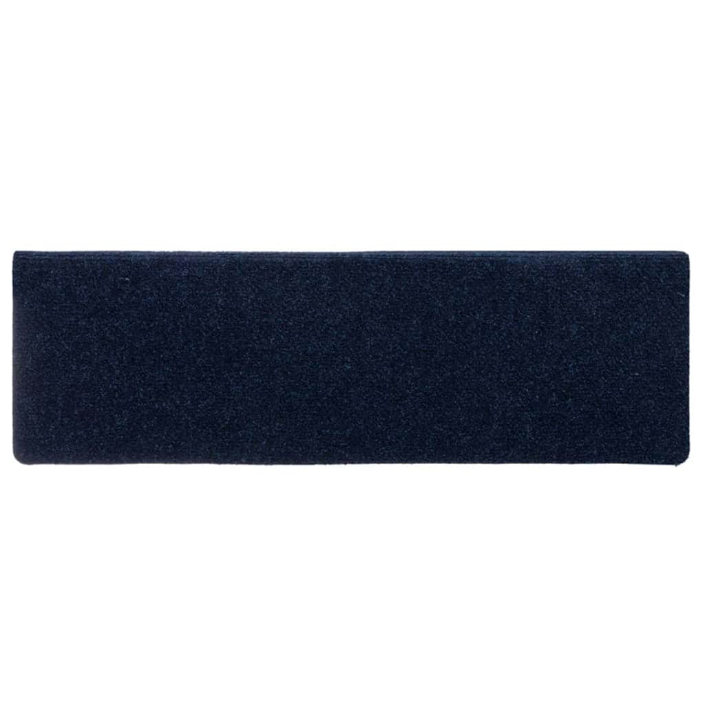 Stufenmatten Selbstklebend 15 Stk. 65x21x4 cm Marineblau