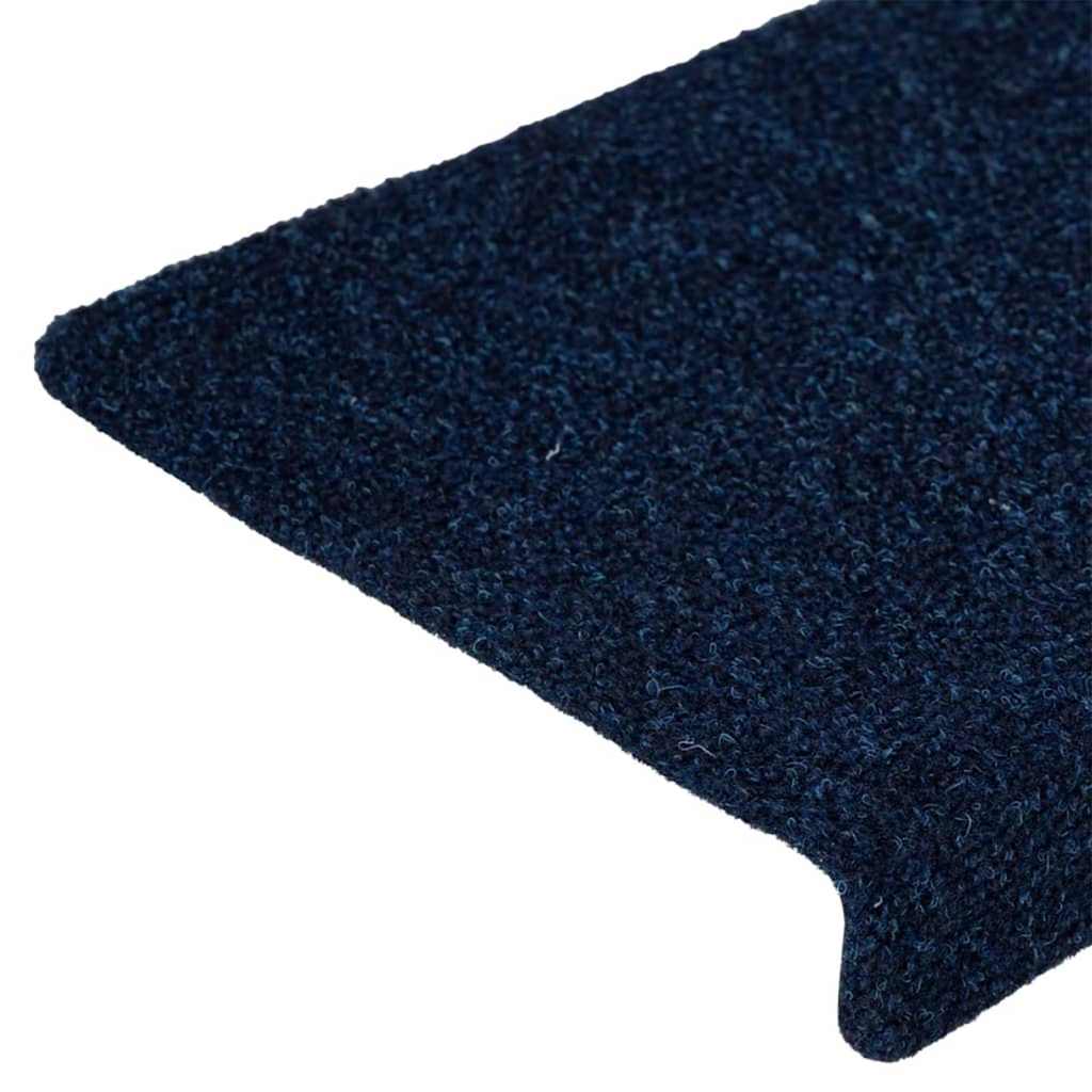 Stufenmatten Selbstklebend 15 Stk. 65x21x4 cm Marineblau
