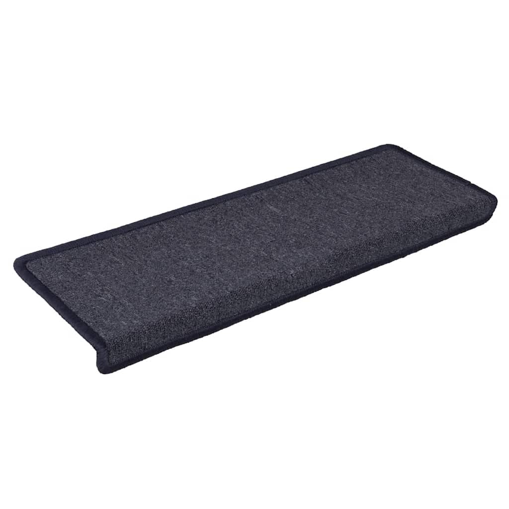 Stufenmatten 15 Stk. 65x21x4 cm Dunkelgrau und Blau