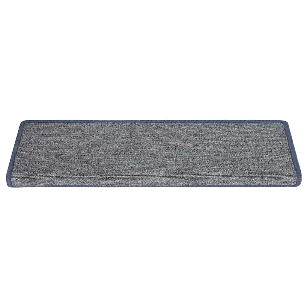 Stufenmatten 15 Stk. 65x21x4 cm Hellgrau und Blau
