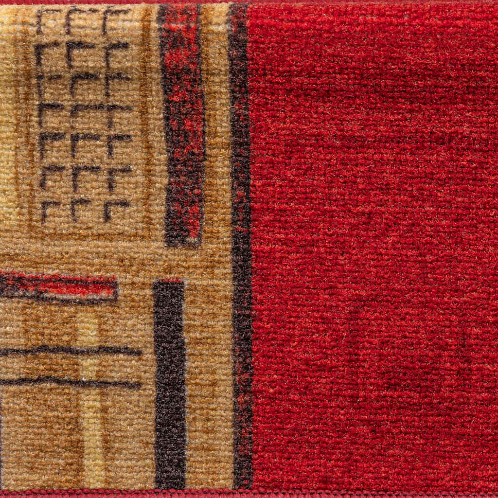 Stufenmatten Selbstklebend 15 Stk. 65x21x4 cm Rot