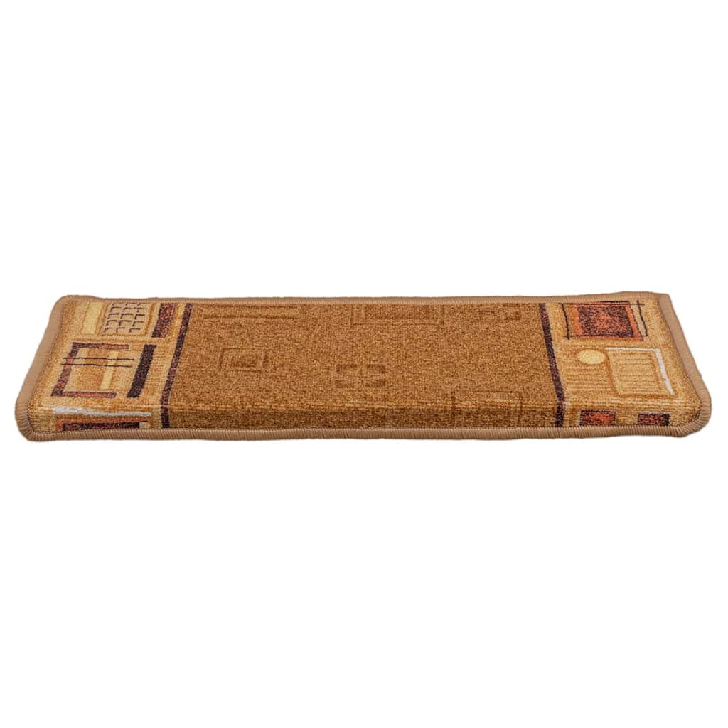 Stufenmatten Selbstklebend 15 Stk. 65x21x4 cm Beige