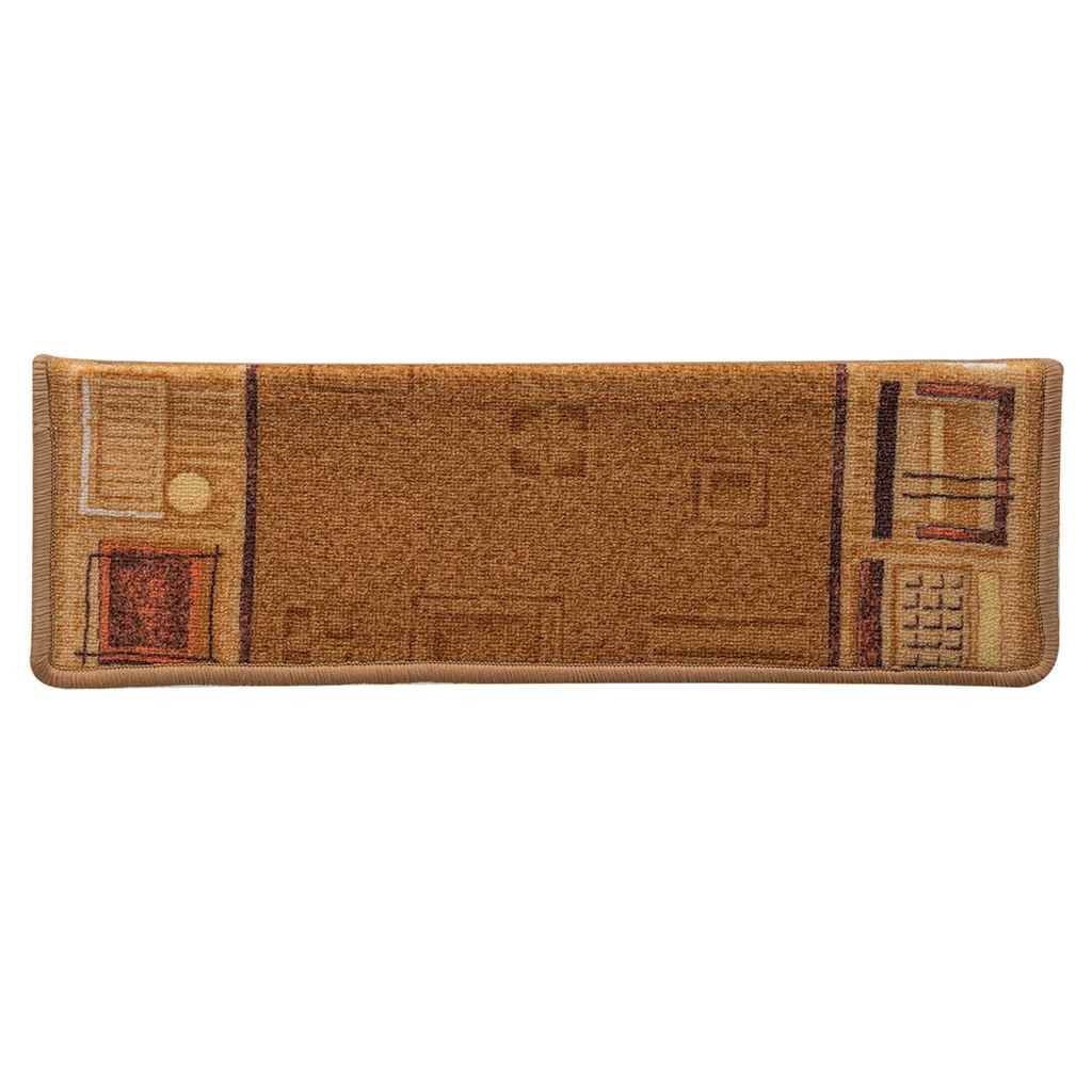 Stufenmatten Selbstklebend 15 Stk. 65x21x4 cm Beige