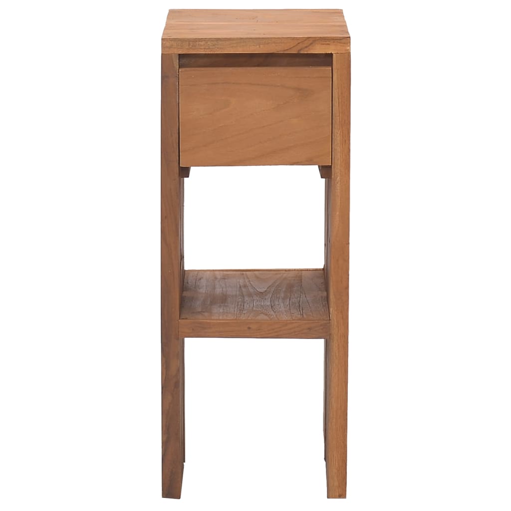 Nachttisch 20x35x50 cm Teak Massivholz