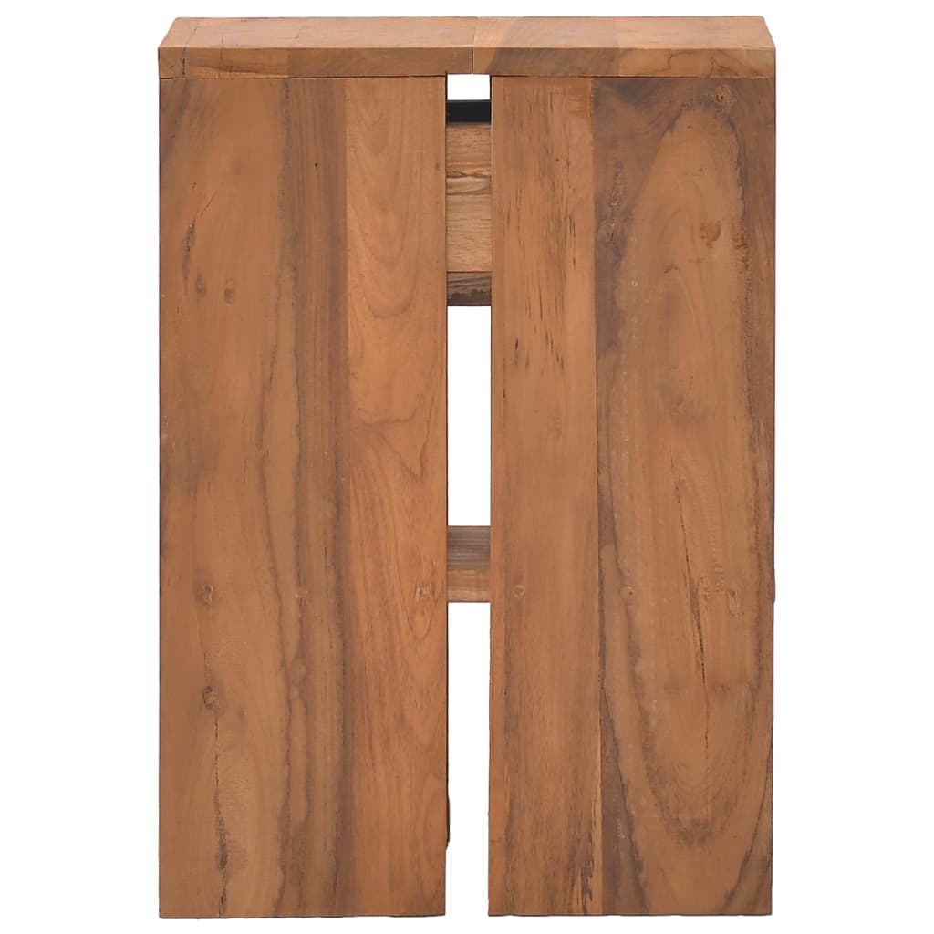 Nachttisch 20x35x50 cm Teak Massivholz