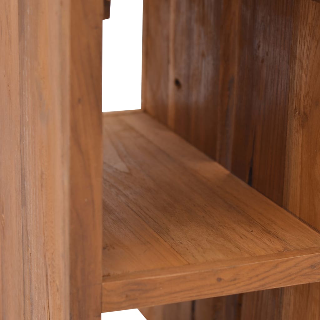 Nachttisch 20x35x50 cm Teak Massivholz