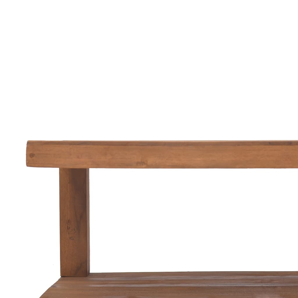 Couchtisch 90x50x35 cm Teak Massivholz