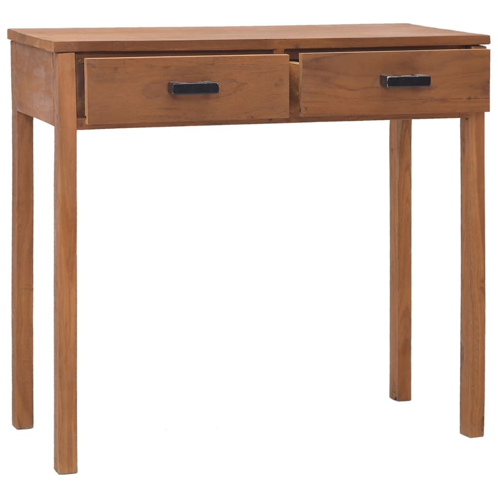 Bürotisch 81x40x75 cm Teak Massivholz