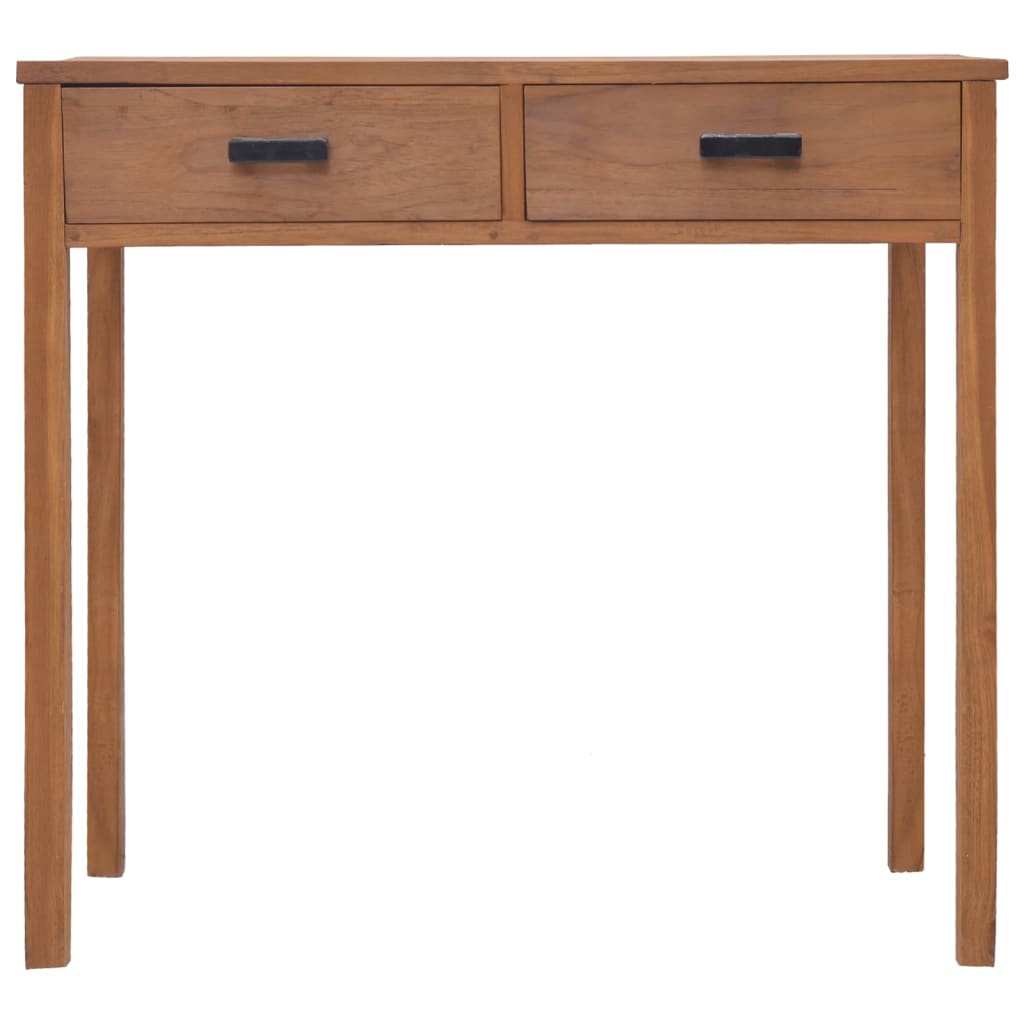 Bürotisch 81x40x75 cm Teak Massivholz