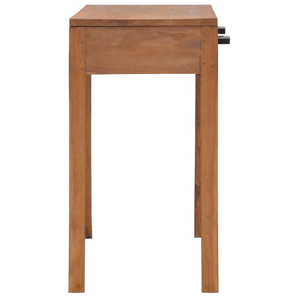Bürotisch 81x40x75 cm Teak Massivholz