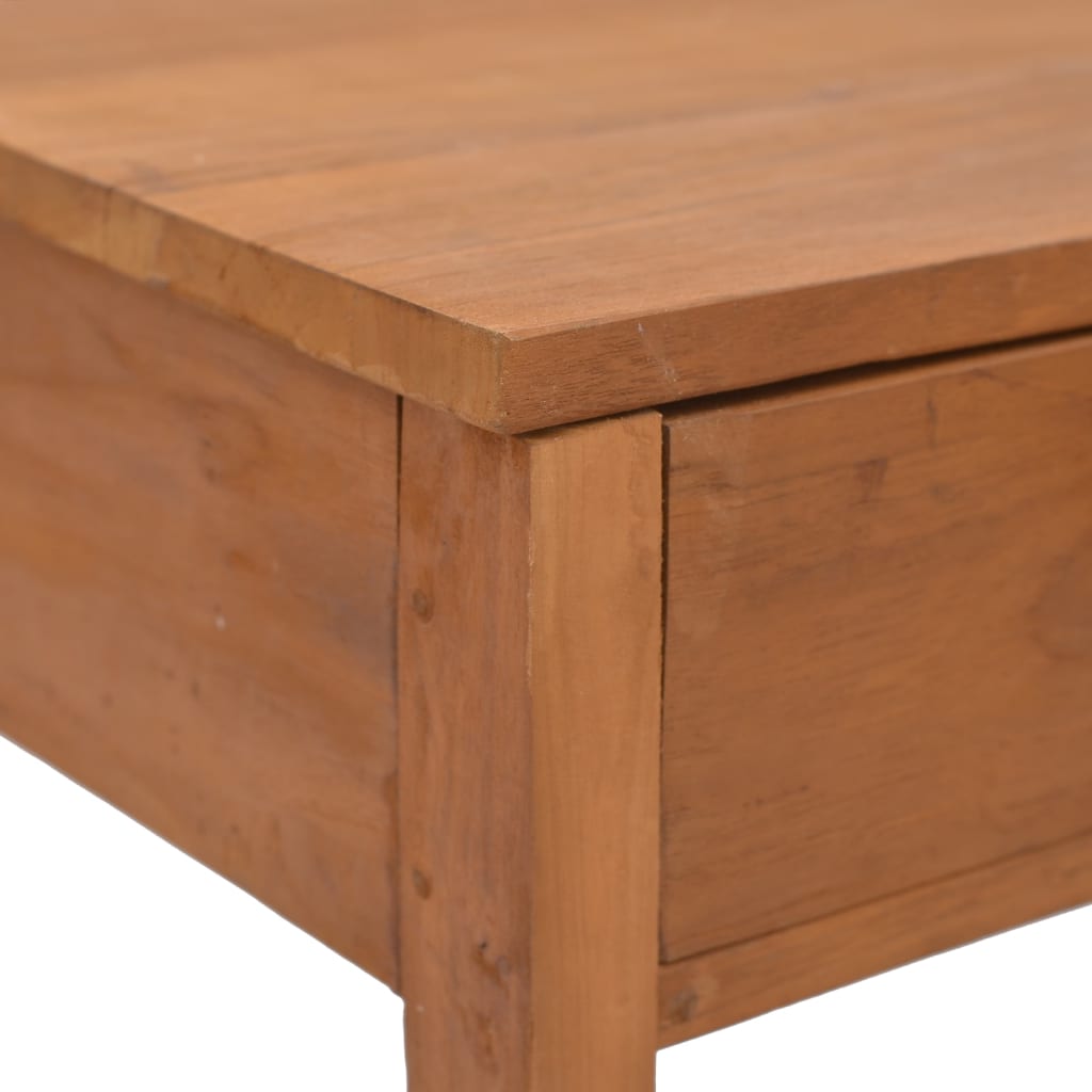 Bürotisch 81x40x75 cm Teak Massivholz
