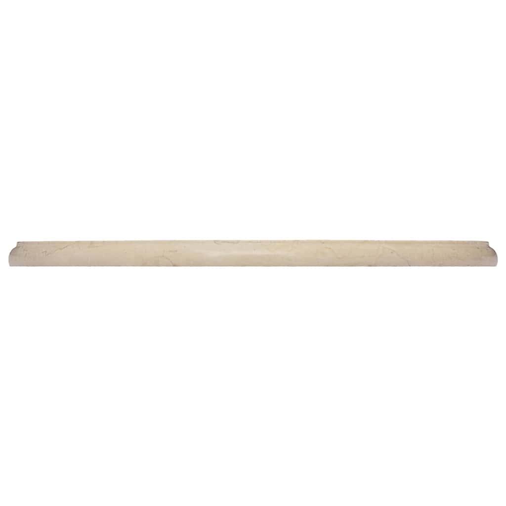Tischplatte Creme Ø50x2,5 cm Marmor
