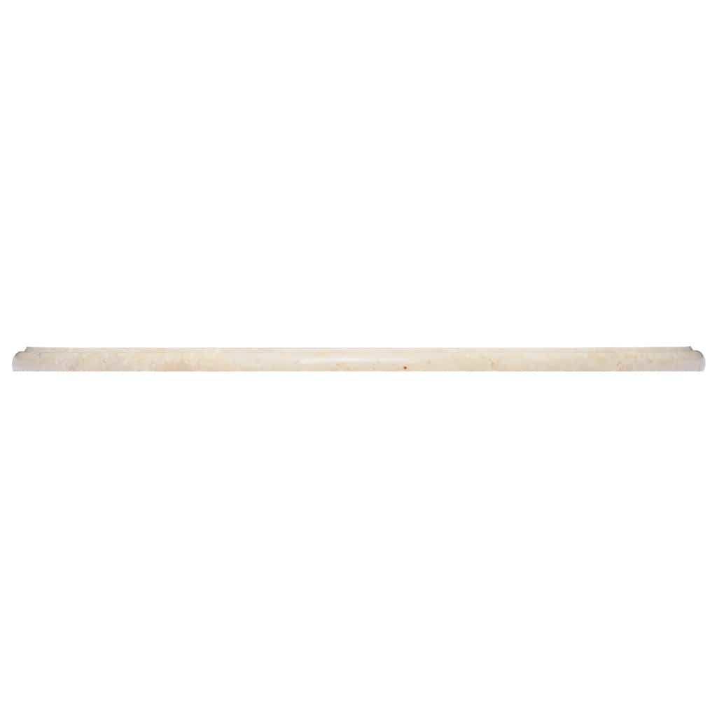 Tischplatte Creme Ø60x2,5 cm Marmor