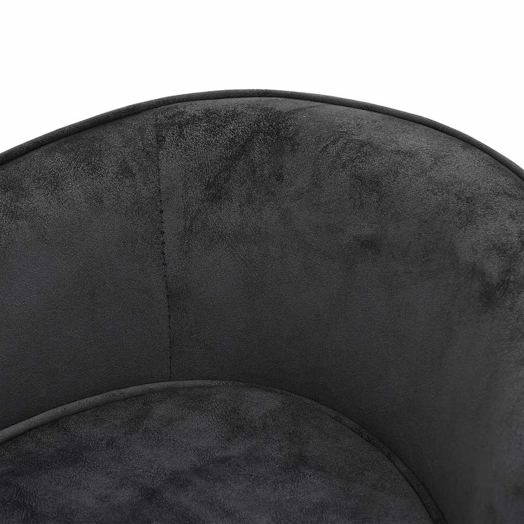 Dog sofa dark grey 69x49x40 cm plush