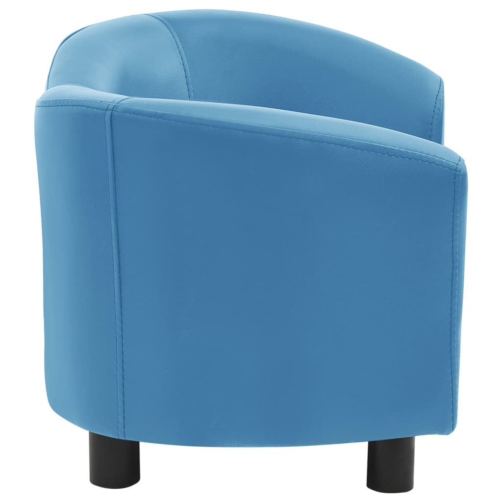 Hundesofa Türkis 67x41x39 cm Kunstleder
