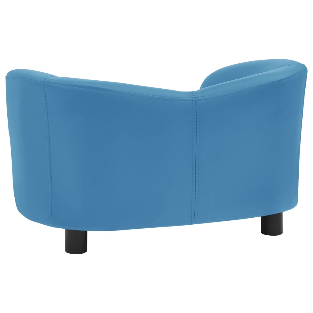 Hundesofa Türkis 67x41x39 cm Kunstleder