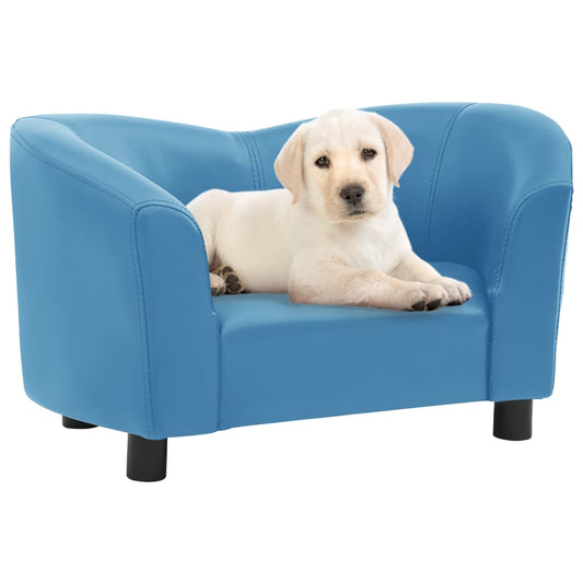 Hundesofa Türkis 67x41x39 cm Kunstleder