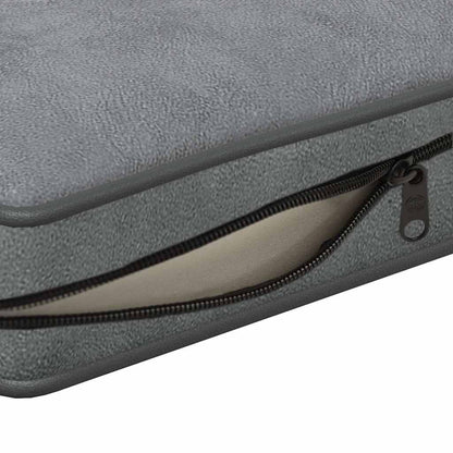 Hundesofa Dunkelgrau 72x45x30 cm Plüsch