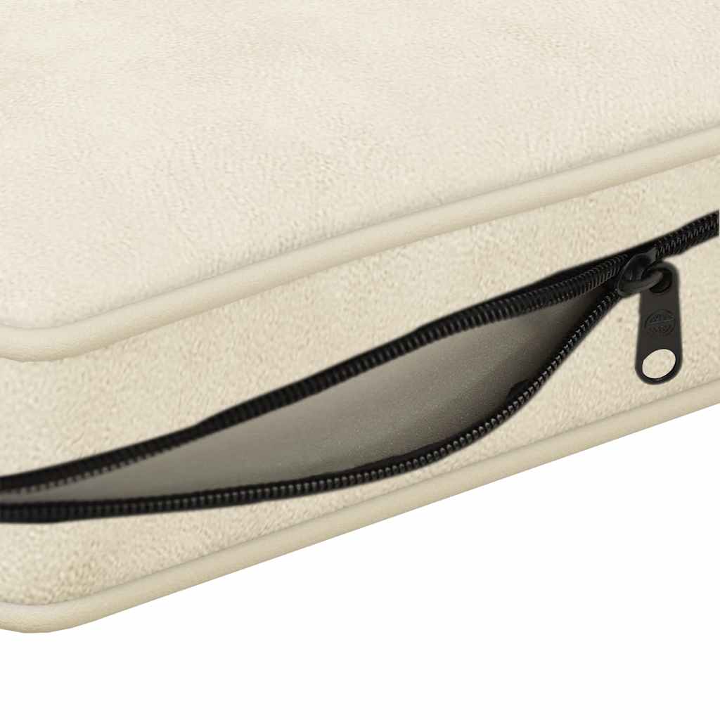 Hundesofa Creme 72x45x30 cm Plüsch