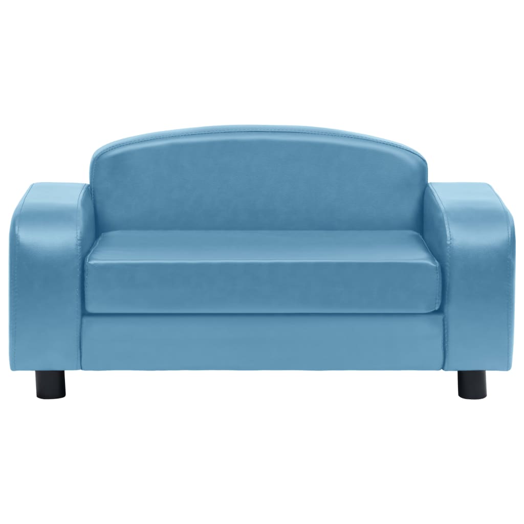 Hundesofa Türkis 80x50x40 cm Kunstleder