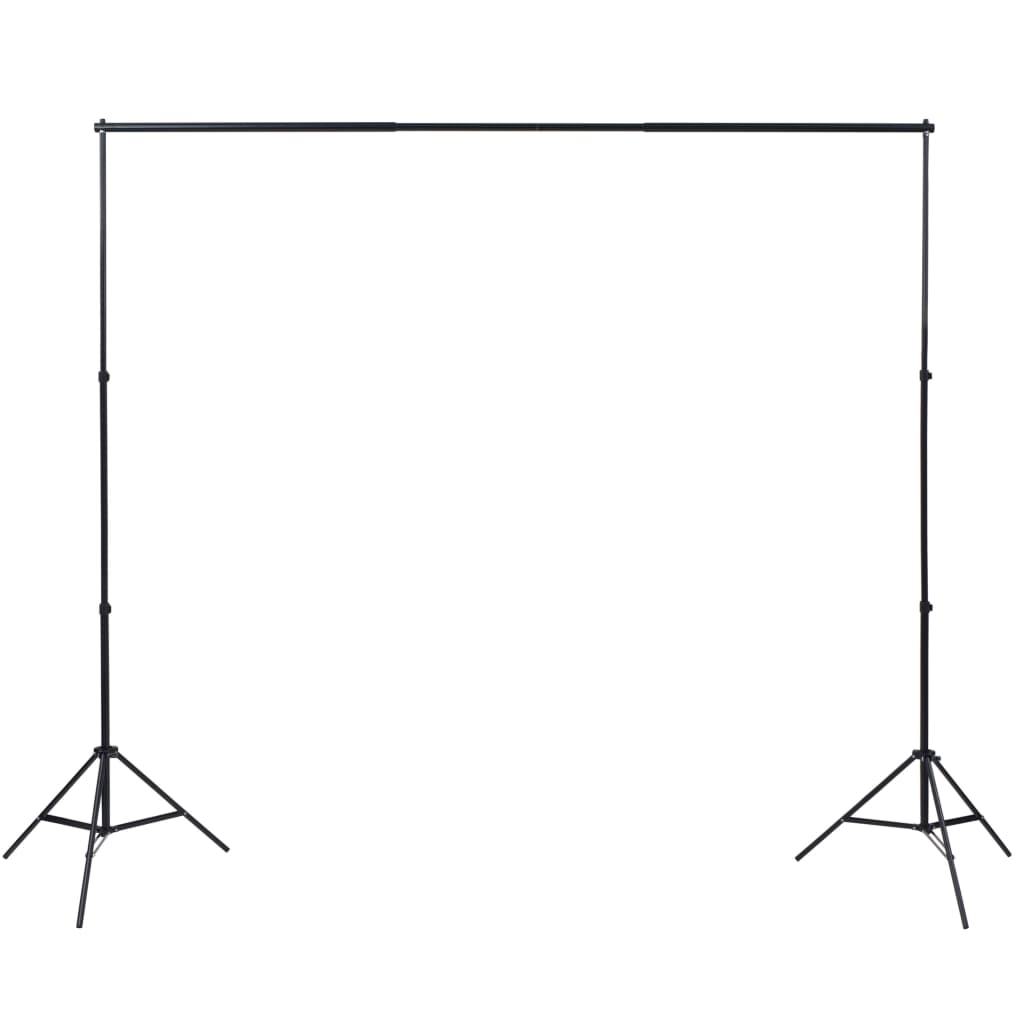 Ensemble studio photo avec lampes softbox, fond et réflecteur