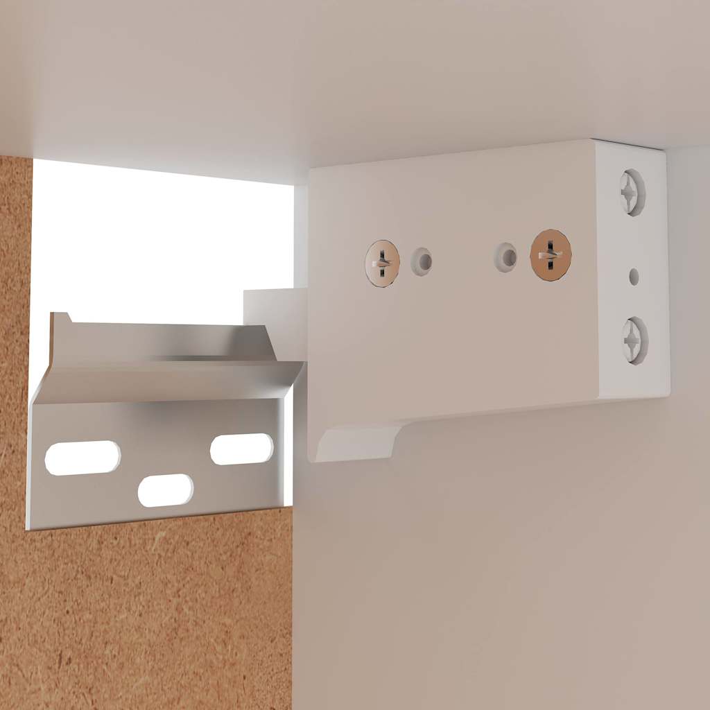 14-tlg. Küchenzeile Lyon Weiß Holzwerkstoff