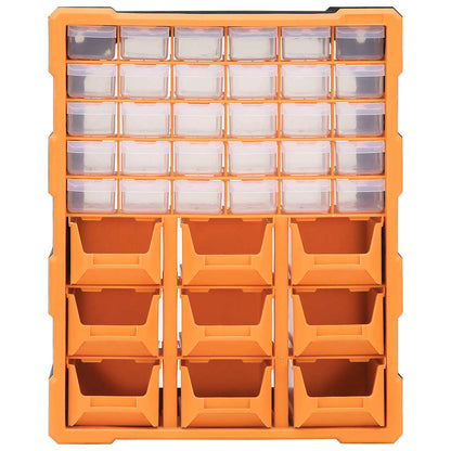 Multi-Schubladen-Organizer mit 39 Schubladen 38x16x47 cm