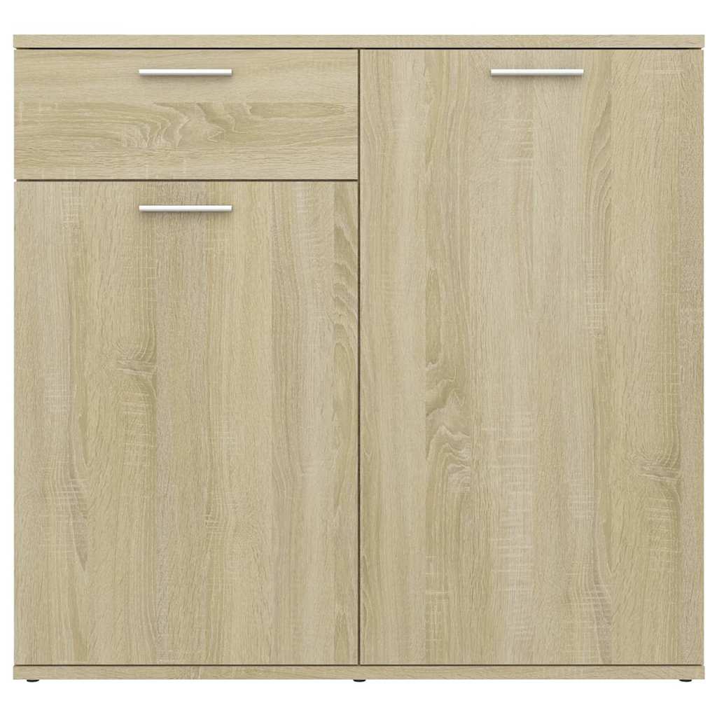 Sideboard Sonoma-Eiche 80x36x75 cm Holzwerkstoff