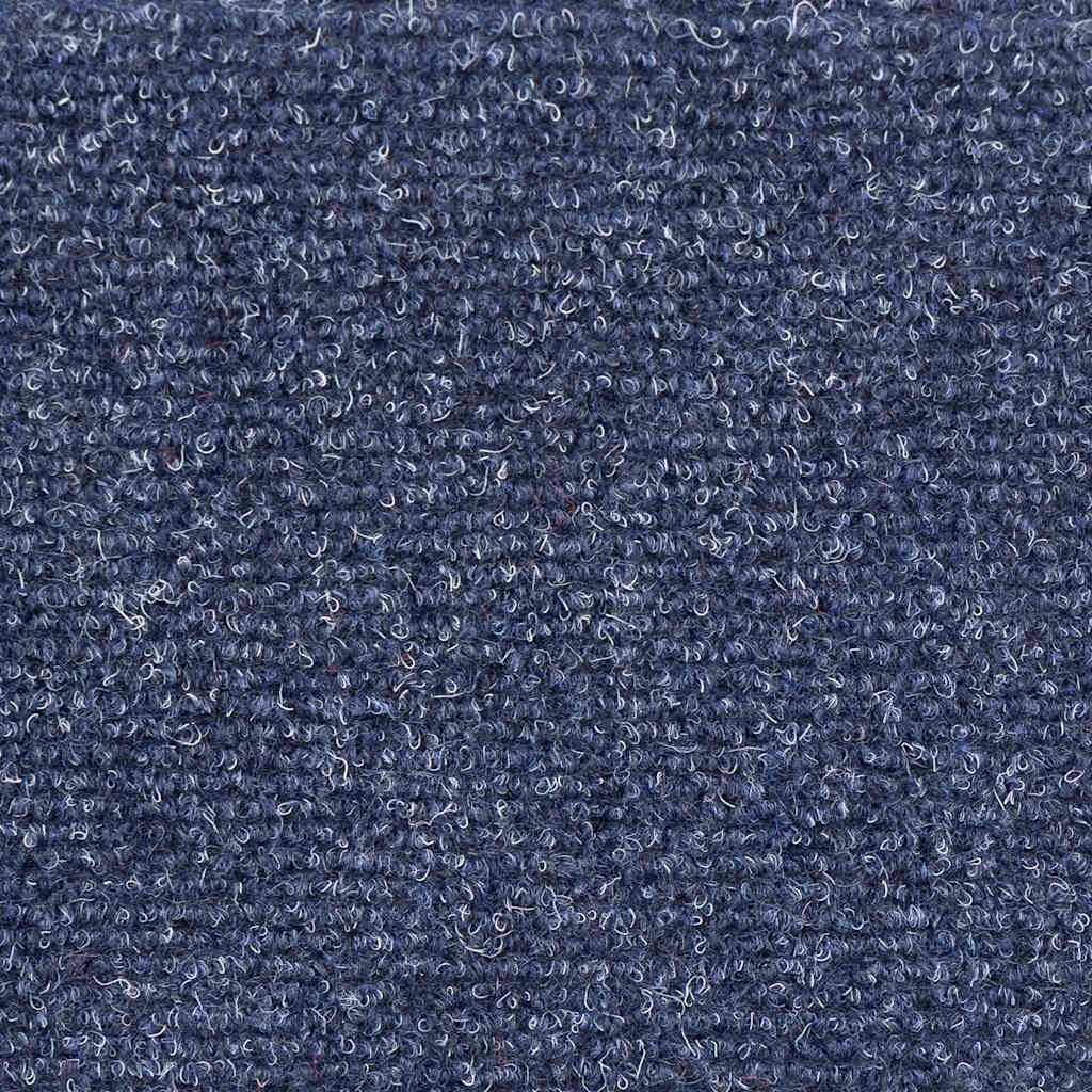 Stufenmatten Selbstklebend 5 Stk. 56x17x3 cm Blau Halbrund