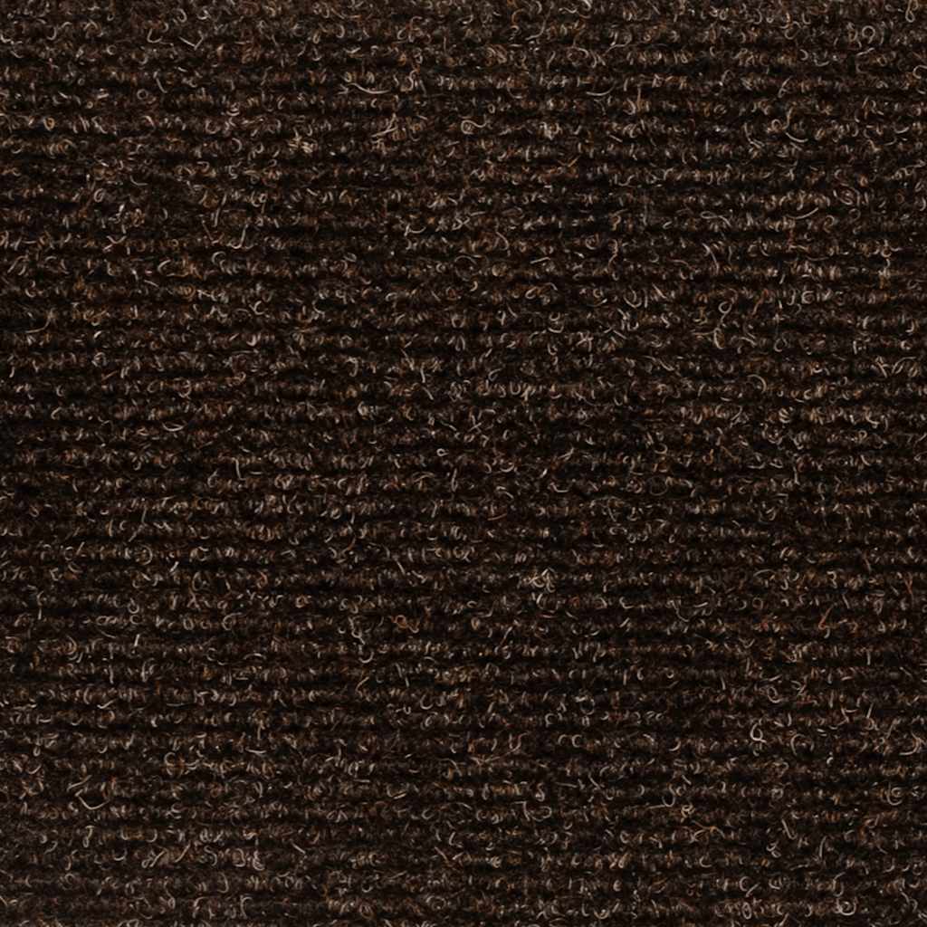 Stufenmatten Selbstklebend 5 Stk. 56x17x3 cm Braun Halbrund