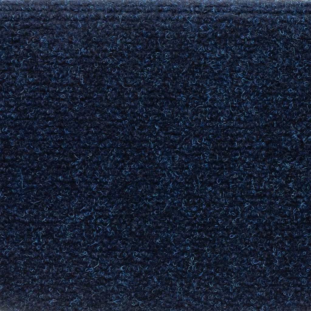 Stufenmatten Selbstklebend 10 Stk. 56x17x3 cm Marineblau Halbrund
