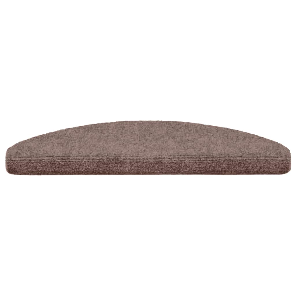 Stufenmatten Selbstklebend 5 Stk. 65x21x4 cm Hellbraun Halbrund Groß