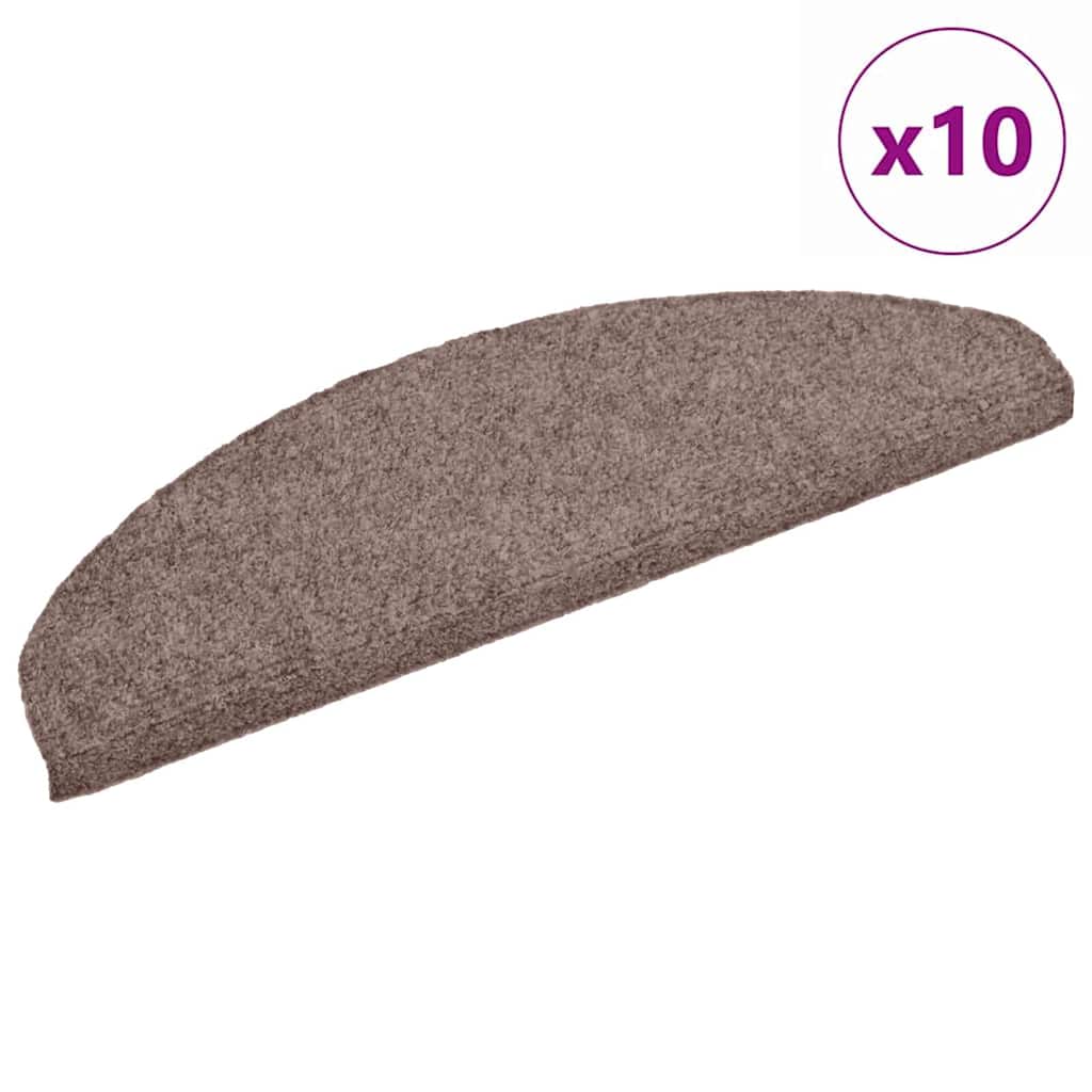Stufenmatten Selbstklebend 10 Stk. 65x21x4cm Hellbraun