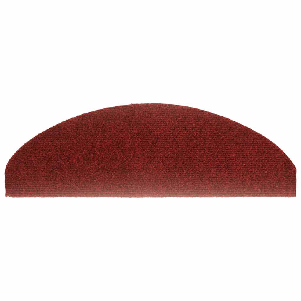 Stufenmatten Selbstklebend 5 Stk. 65x21x4 cm Bordeauxrot