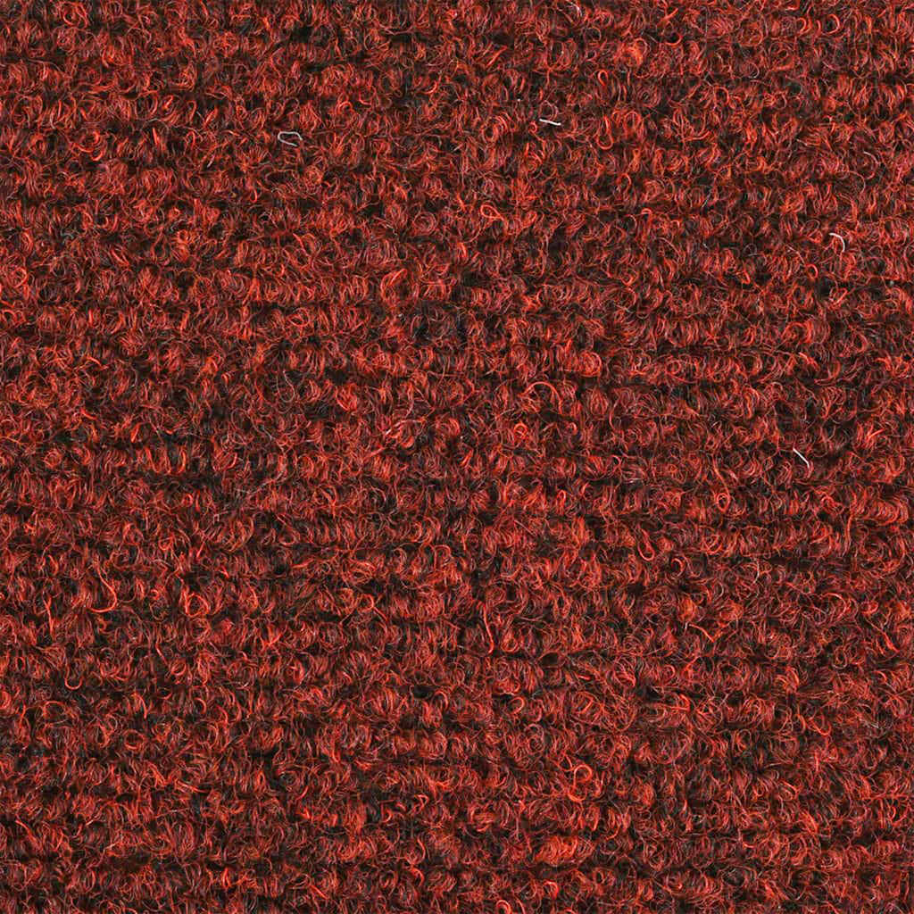 Stufenmatten Selbstklebend 10 Stk. 65x21x4 cm Bordeauxrot Halbrund Groß