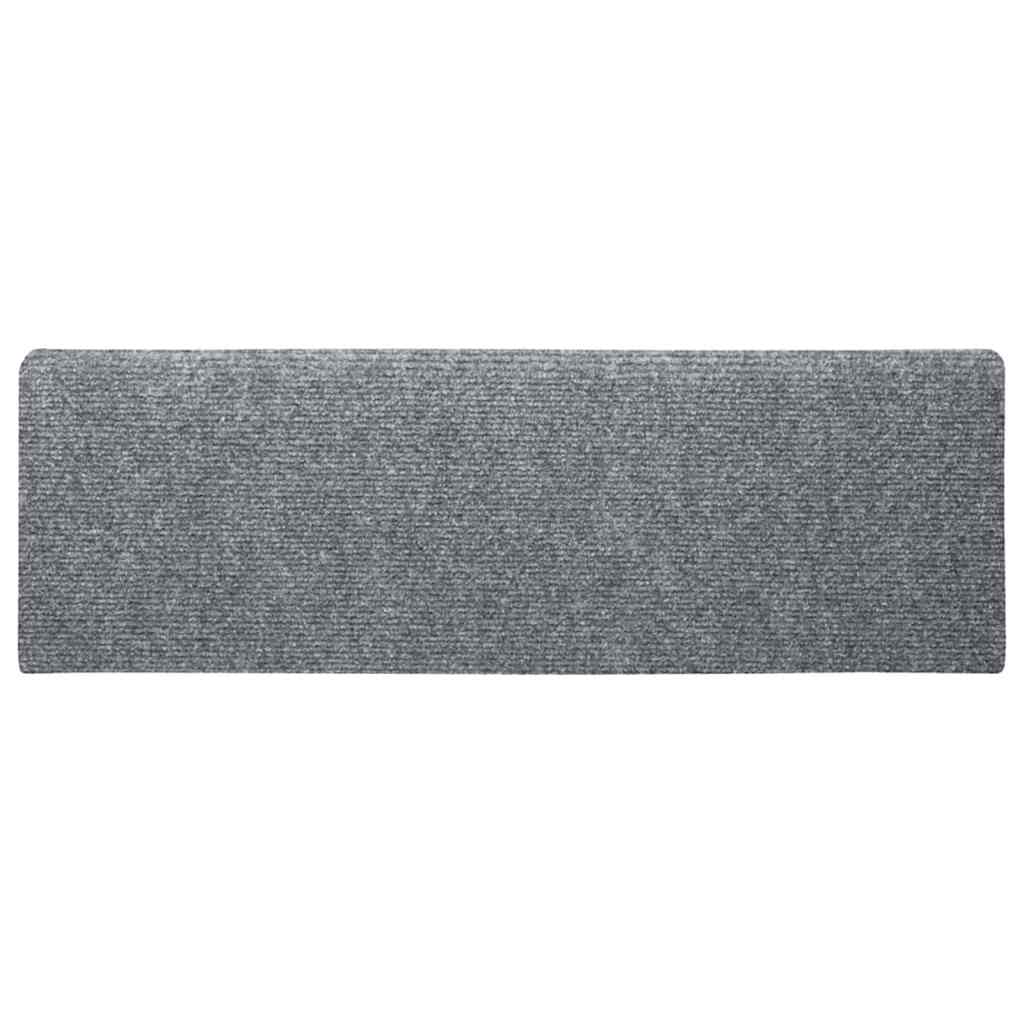 Stufenmatten Selbstklebend 5 Stk. 65x21x4 cm Hellgrau