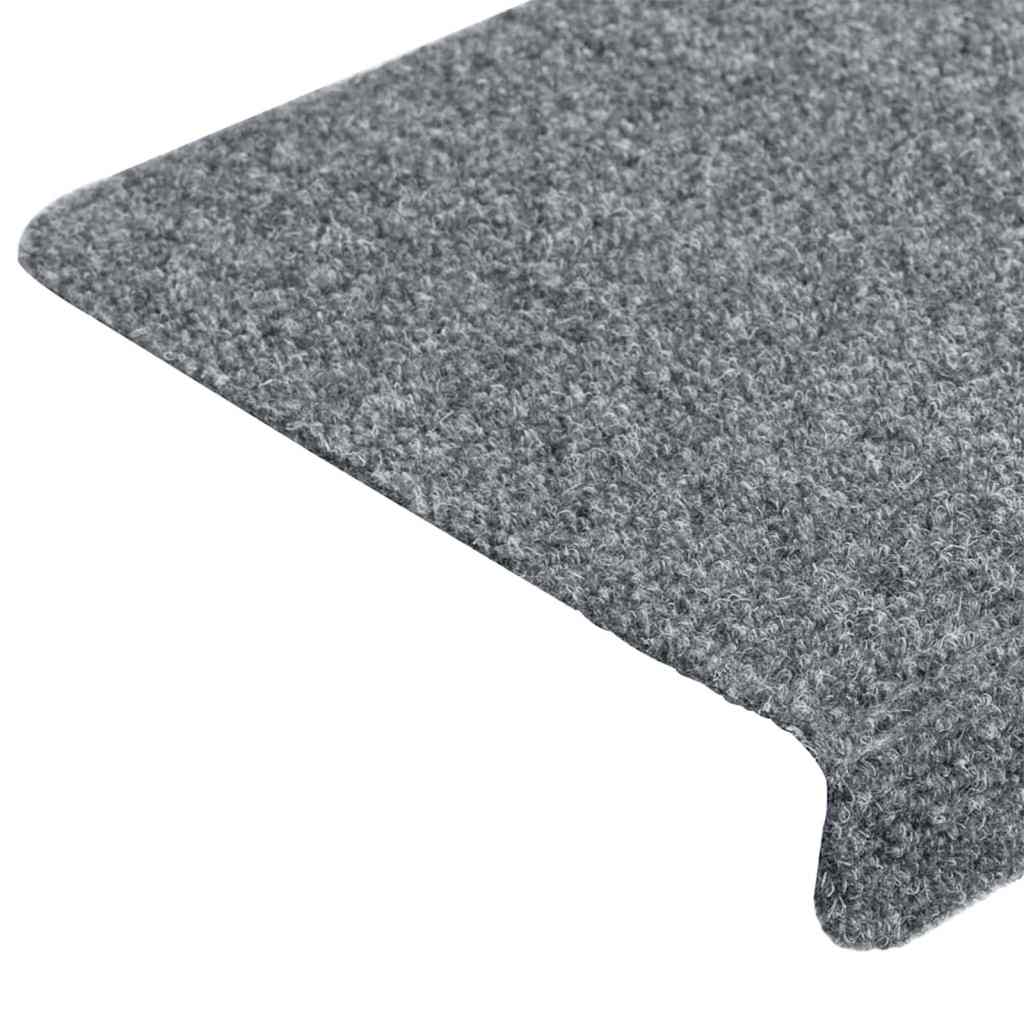 Stufenmatten Selbstklebend 5 Stk. 65x21x4 cm Hellgrau