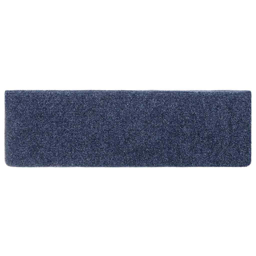 Stufenmatten Selbstklebend 10 Stk. 65x21x4 cm Anthrazit Rechteckiger Rand